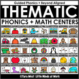 Thematic Phonics and Math Centers THE DISCOUNTED 85% OFF G