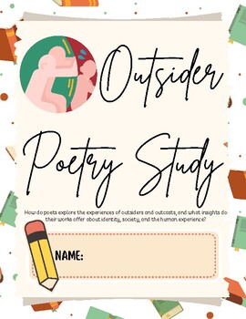 Preview of Thematic Poetry Study: Outsiders & Outcasts (Printable w/ Answer Keys!)