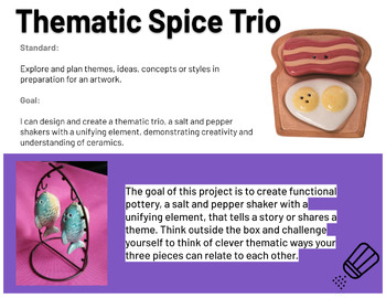 Preview of Thematic Spice Trio