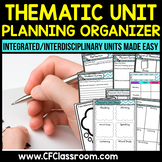 Thematic Unit Planning Organizer {integrated/interdiscipli