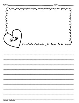 paper with writing clip art
