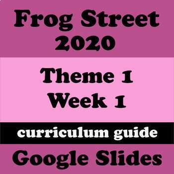 Preview of Theme 1 Week 1 - My School and Me - My School - Frogstreet 2020