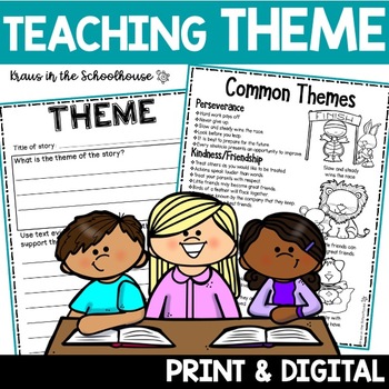 Theme - Engaging Activities to Identify the Theme of a Story | TpT