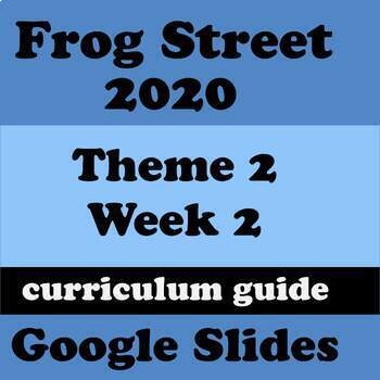 Preview of Theme 2 Week 2 - My Family and Friends - My Relatives - Frogstreet 2020