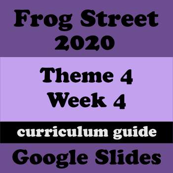 Preview of Theme 4 Week 4 - Compare and Contrast - Opposites - Frogstreet 2020
