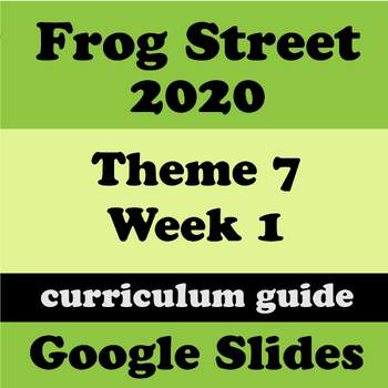 Preview of Theme 7 Week 1 - Amazing Critters  - Crawling Critters - Frogstreet 2020