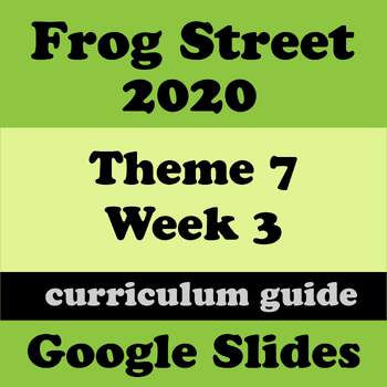 Preview of Theme 7 Week 3 - Amazing Critters  - Flying Critters - Frogstreet 2020