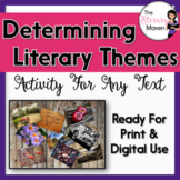 Theme Activity for Any Text: Graphic Organizer & Collage (FREE)