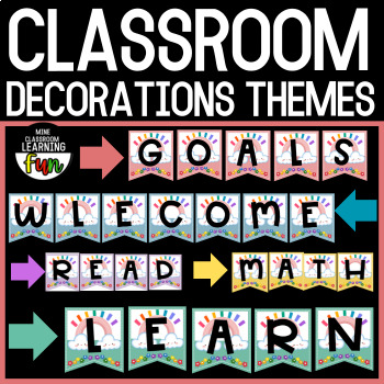 Theme Alphabet Classroom Decoration Wall Poster Flashcards Preschool