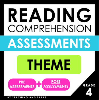 Preview of Reading Assessment - Theme (4th GRADE)