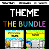 Theme BUNDLE: 20 Passages with 60+ Multiple-Choice Questions