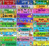 Theme Classroom Banner Pack