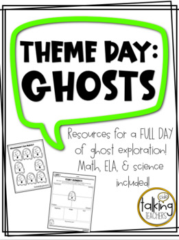 Preview of Theme Day: Ghosts!