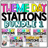 Theme Day Station Bundle | End of the Year Theme Days