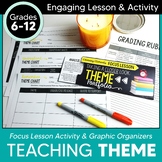 Teaching Theme | Graphic Organizer & Focus Lesson for ANY Novel