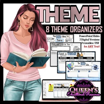 Preview of Theme Worksheets | Theme Graphic Organizers | Theme Activities | Themes