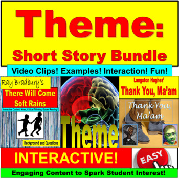 Preview of Theme: Short Story Digital Bundle