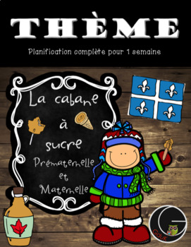 Preview of Thème La Cabane à sucre