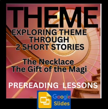 Preview of Theme Lesson-Short Story Comparison-Gift of the Magi & The Necklace-Google Slide