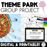 Design Your Own Theme Park Collaborative Social Skills Project
