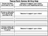 Theme Park Writing Planning Map
