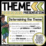 Determining Theme Presentation & Guided Student Notes: Pap