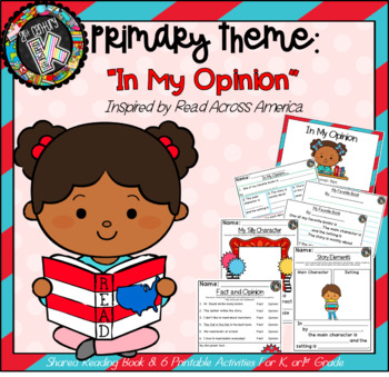 Preview of Theme - Read Across America/ Opinion Writing - "My Favorite Book"