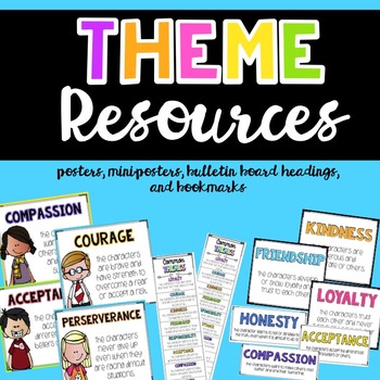 Preview of Teaching Theme Resources
