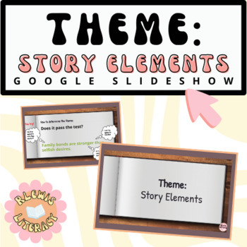 Theme: Story Elements Google Slideshow by RLewisLiteracy | TPT