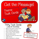 Theme - Story Elements Task Cards - Print and Easel Versions