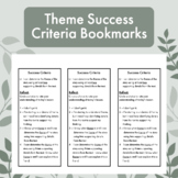 Theme Success Criteria Bookmarks