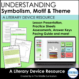 Theme, Symbolism, Motif Literary Device Resource