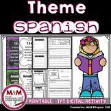 Theme Activities in SPANISH | Actividades del TEMA