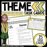 Theme Task Cards & Matching Game: Paper & Digital
