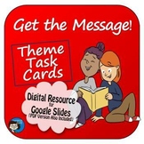 Theme Task Cards and Google Slides