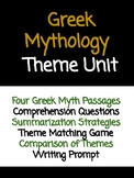 Theme Unit Greek Mythology