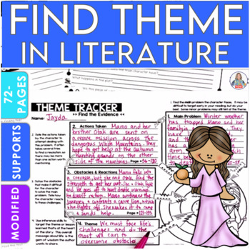 Preview of Teaching Theme - Themes in Literature Using Fables for Teaching Theme Activities