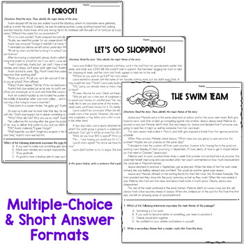 Themes in Literature Worksheets | PDF and Digital | Distance Learning