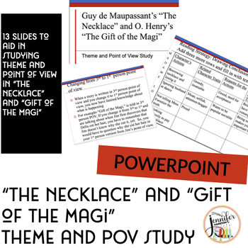 Preview of Theme and POV with "The Necklace" and "Gift of the Magi"