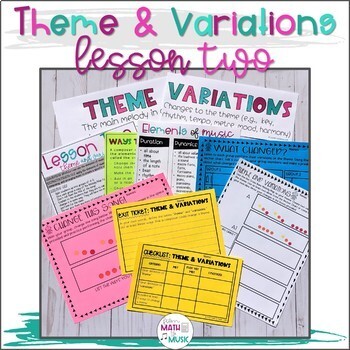 Preview of Theme and Variations Lesson 2