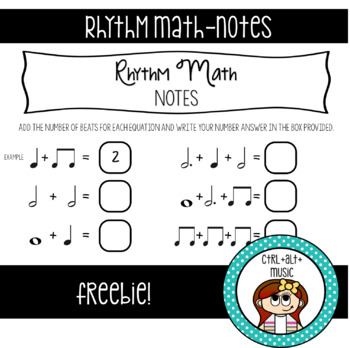 Preview of Rhythm Math