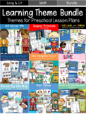 Theme for Preschool Lesson Plan Bundle