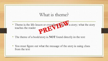 Theme in Literature Powerpoint by The Positive Poodle | TpT