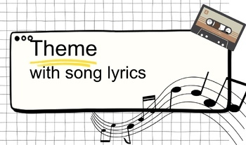 Preview of Theme with song lyrics