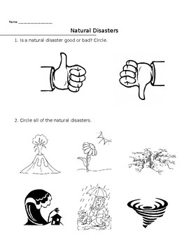 theme worksheet natural disasters by teacher shauna esl tpt