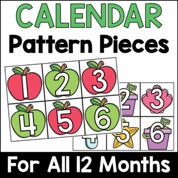 Pattern Calendar Pieces with Real Pictures | Nonfiction