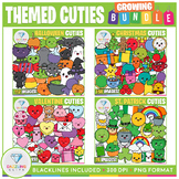 Themed Cuties Clip Art Growing Bundle!