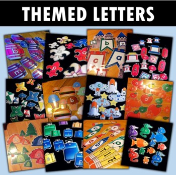 Preview of Themed Letters Bundle