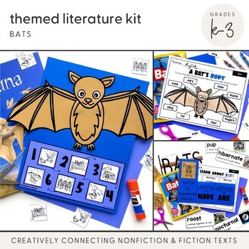 Preview of Themed Literature Kit: Bats