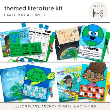 Preview of Themed Literature Kit: Earth Day All Week